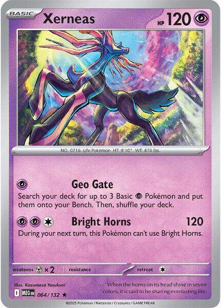 Xerneas (064/132) [Mega Evolutions: Base Set] | Exor Games Summserside