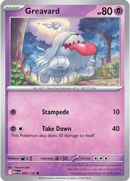 Greavard (065/132) [Mega Evolution: Base Set] | Exor Games Summserside