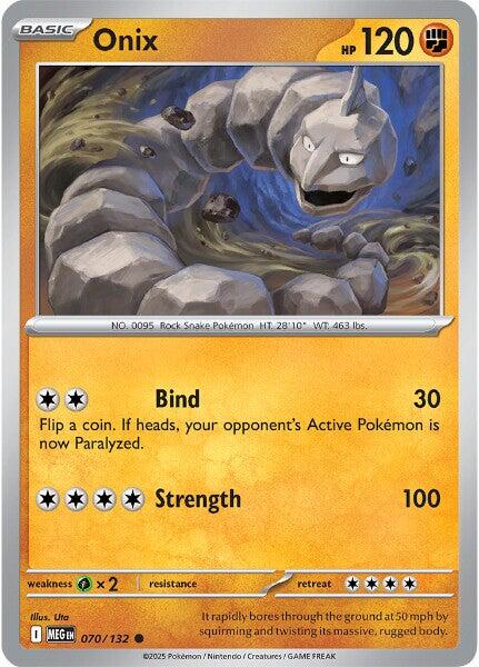 Onix (070/132) [Mega Evolutions: Base Set] | Exor Games Summserside