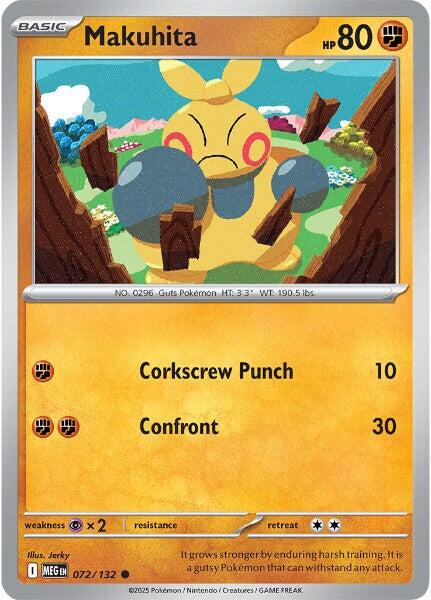 Makuhita (072/132) [Mega Evolution: Base Set] | Exor Games Summserside