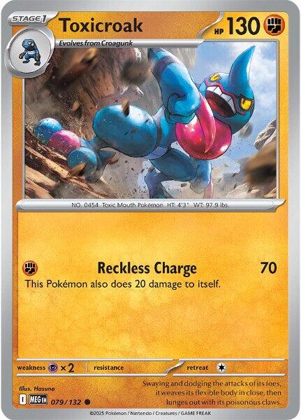 Toxicroak (079/132) [Mega Evolutions: Base Set] | Exor Games Summserside