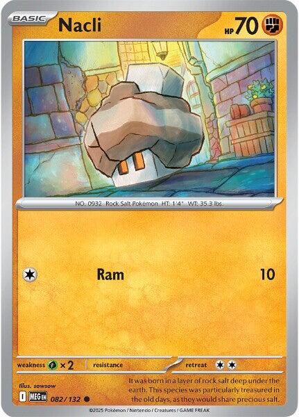 Nacli (082/132) [Mega Evolution: Base Set] | Exor Games Summserside