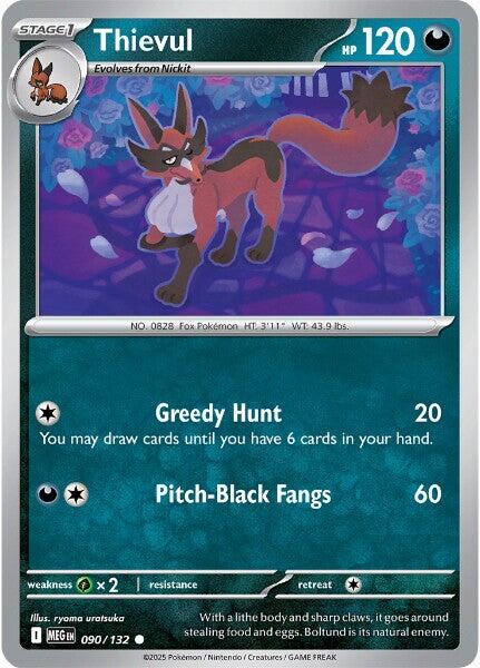 Thievul (090/132) [Mega Evolution: Base Set] | Exor Games Summserside