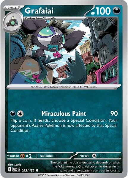 Grafaiai (092/132) [Mega Evolutions: Base Set] | Exor Games Summserside