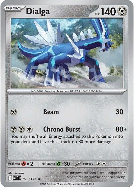 Dialga (095/132) [Mega Evolution: Base Set] | Exor Games Summserside