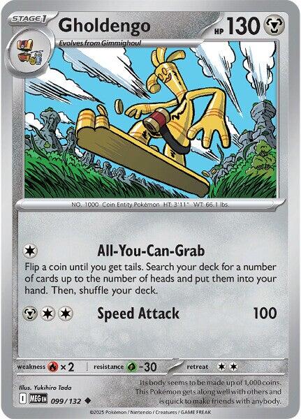 Gholdengo (099/132) [Mega Evolution: Base Set] | Exor Games Summserside