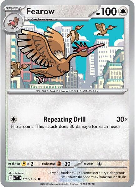 Fearow (103/132) [Mega Evolutions: Base Set] | Exor Games Summserside