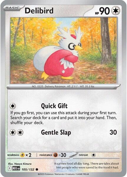 Delibird (105/132) [Mega Evolutions: Base Set] | Exor Games Summserside