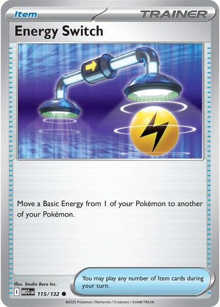 Energy Switch (115/132) [Mega Evolution: Base Set] | Exor Games Summserside