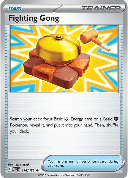 Fighting Gong (116/132) [Mega Evolution: Base Set] | Exor Games Summserside