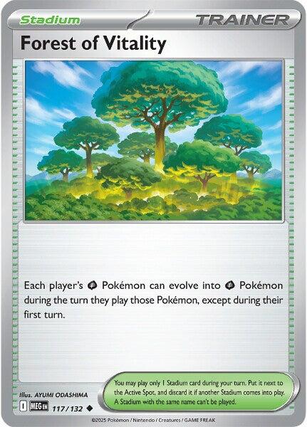 Forest of Vitality (117/132) [Mega Evolutions: Base Set] | Exor Games Summserside