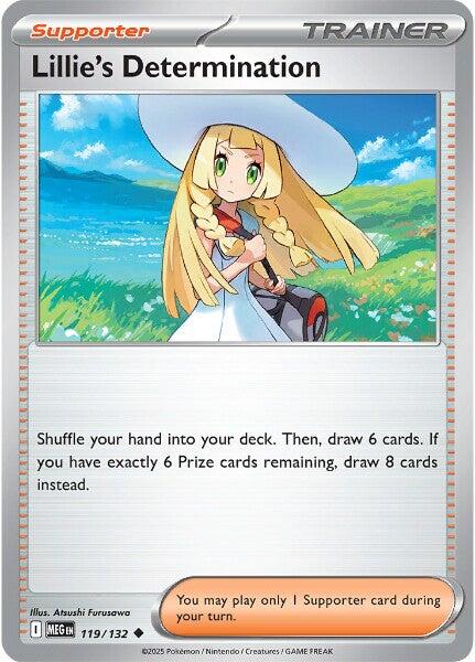 Lillie's Determination (119/132) [Mega Evolution: Base Set] | Exor Games Summserside