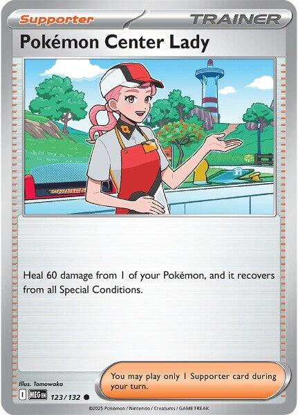 Pokemon Center Lady (123/132) [Mega Evolution: Base Set] | Exor Games Summserside