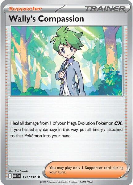 Wally's Compassion (132/132) [Mega Evolutions: Base Set] | Exor Games Summserside