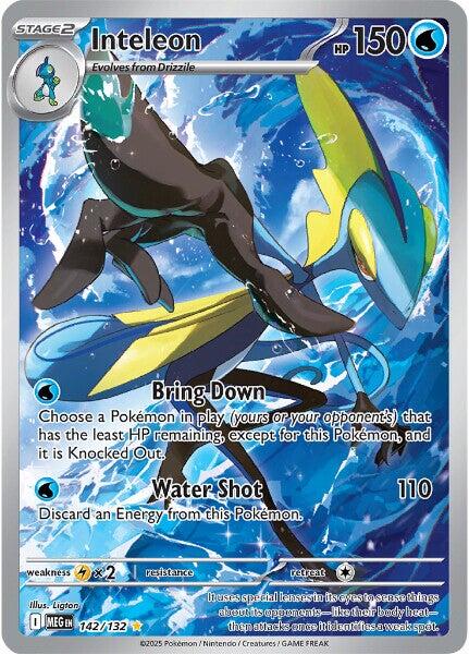Inteleon (142/132) [Mega Evolutions: Base Set] | Exor Games Summserside