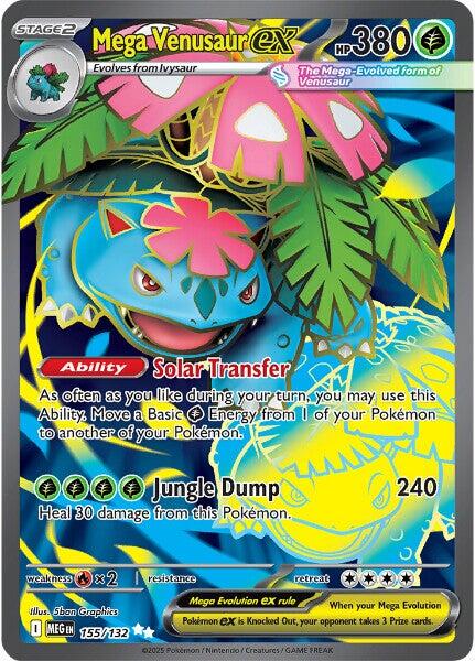 Mega Venusaur ex (155/132) [Mega Evolution: Base Set] | Exor Games Summserside