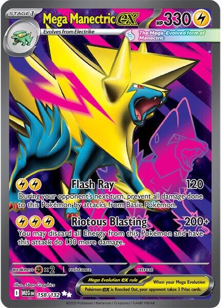 Mega Manectric ex (158/132) [Mega Evolution: Base Set] | Exor Games Summserside
