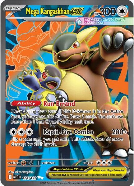 Mega Kangaskhan ex (164/132) [Mega Evolution: Base Set] | Exor Games Summserside