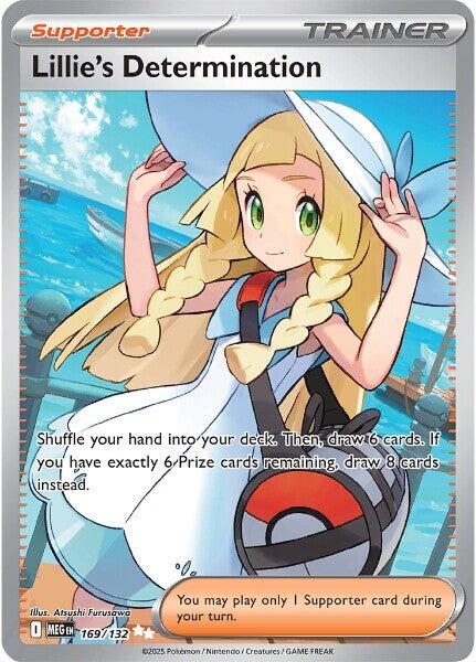Lillie's Determination (169/132) [Mega Evolution: Base Set] | Exor Games Summserside