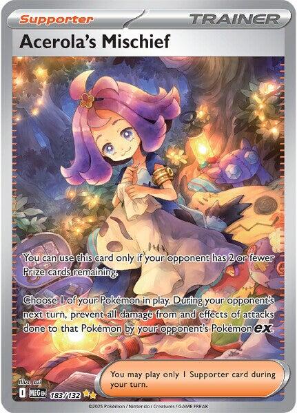Acerola's Mischief (183/132) [Mega Evolutions: Base Set] | Exor Games Summserside
