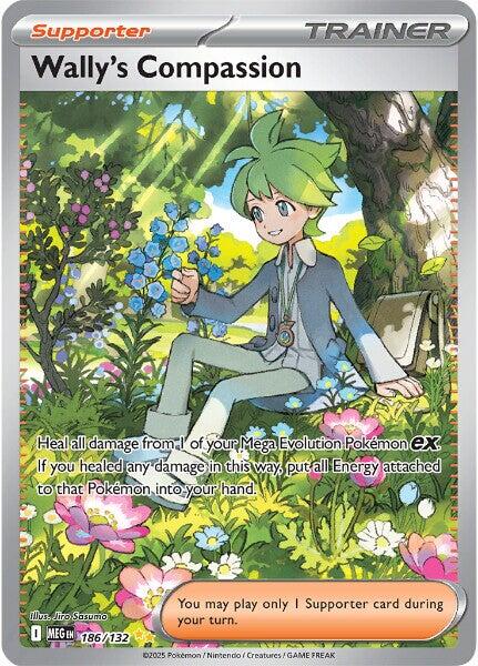 Wally's Compassion (186/132) [Mega Evolutions: Base Set] | Exor Games Summserside