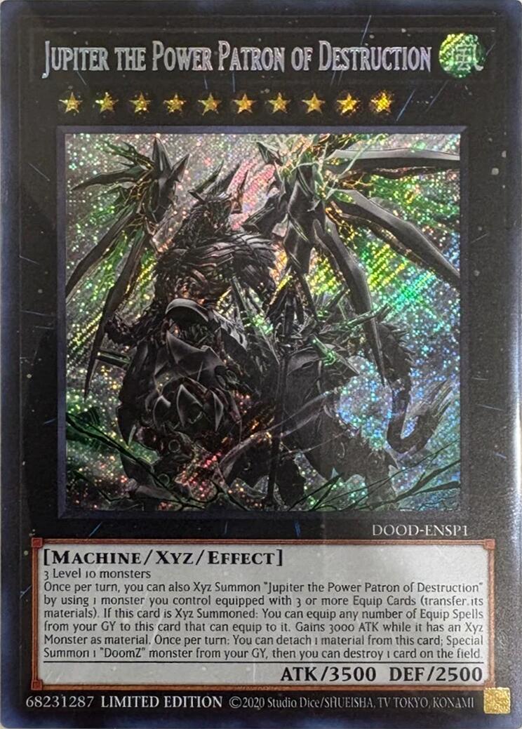 Jupiter the Power Patron of Destruction (SR) [DOOD-ENSP1] Ultra Rare | Exor Games Summserside