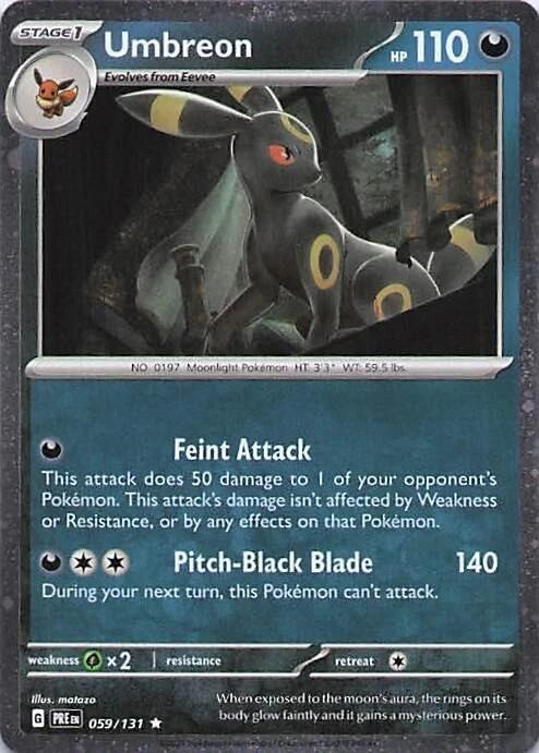 Umbreon (059/131) (Cosmos Holo) [Miscellaneous Cards] | Exor Games Summserside