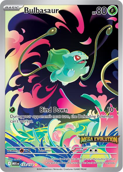 Bulbasaur (133/132) (Mega Evolution) [Mega Evolutions: Base Set] | Exor Games Summserside