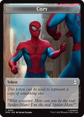 Copy // Human Citizen Double-Sided Token [Marvel's Spider-Man Tokens] | Exor Games Summserside