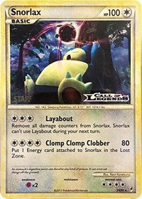 Snorlax (33/95) (Staff Prerelease Promo) [Nintendo: Black Star Promos] | Exor Games Summserside