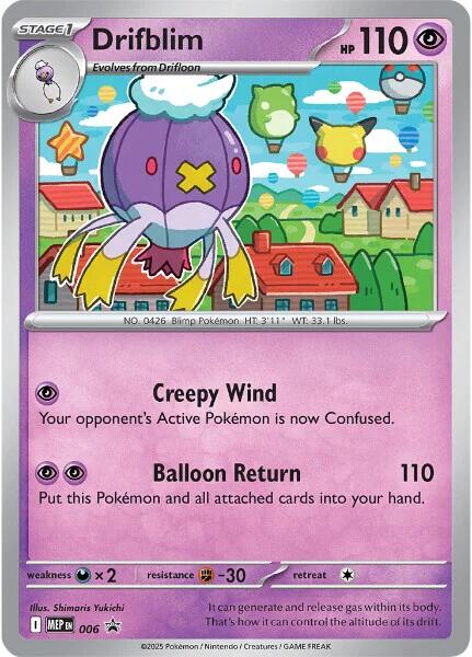 Drifblim (006) [Mega Evolutions Promo] | Exor Games Summserside