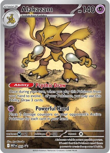 Alakazam (009) [Mega Evolutions Promo] | Exor Games Summserside