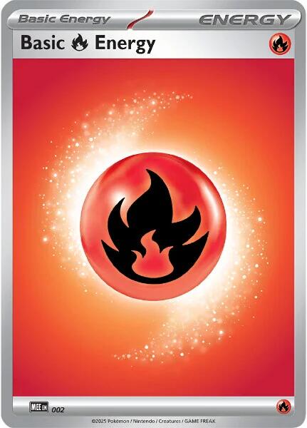Basic Fire Energy - 002 [Mega Evolution Energies] | Exor Games Summserside