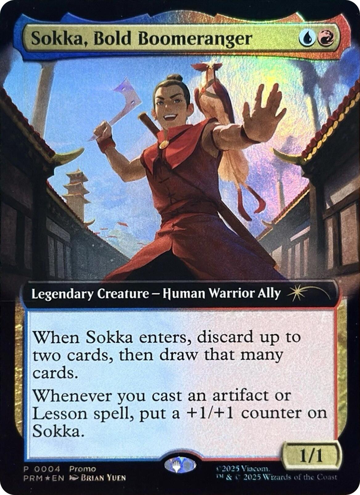 Sokka, Bold Boomeranger (Extended Art) [Media Promos] | Exor Games Summserside