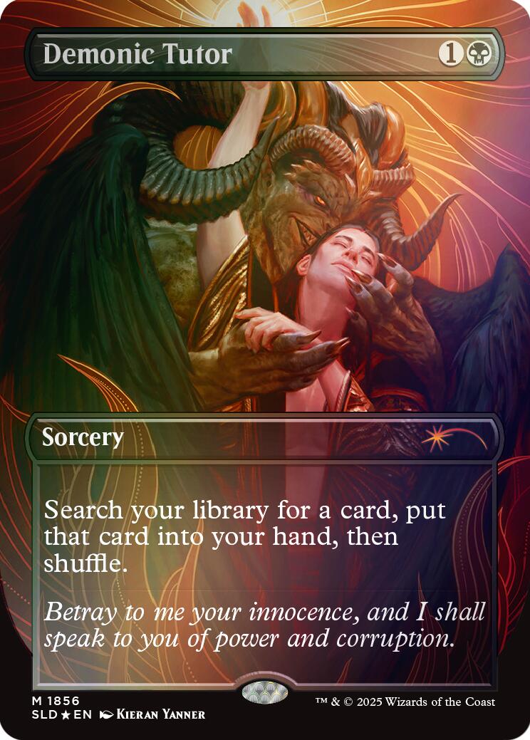 Demonic Tutor (Rainbow Foil) [Secret Lair Drop Series] | Exor Games Summserside
