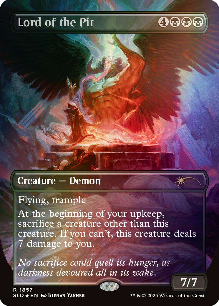 Lord of the Pit (Rainbow Foil) [Secret Lair Drop Series] | Exor Games Summserside