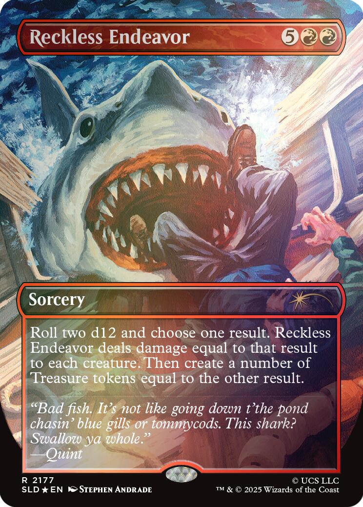 Reckless Endeavor (Rainbow Foil) [Secret Lair Drop Series] | Exor Games Summserside