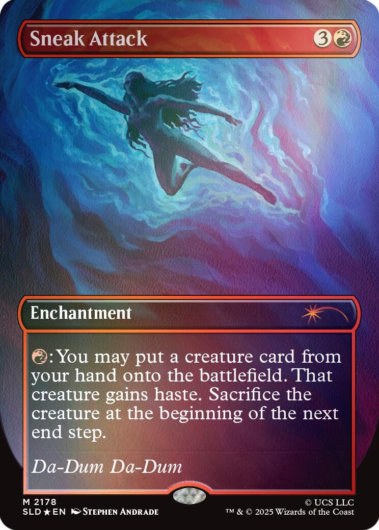 Sneak Attack (Rainbow Foil) [Secret Lair Drop Series] | Exor Games Summserside