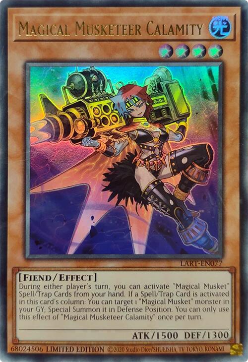 Magical Musketeer Calamity [LART-EN077] Ultra Rare | Exor Games Summserside