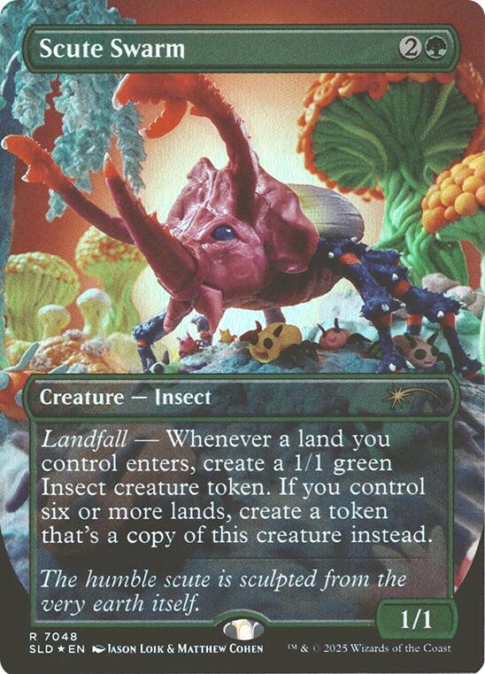 Scute Swarm (Rainbow Foil) [Secret Lair Drop Series] | Exor Games Summserside