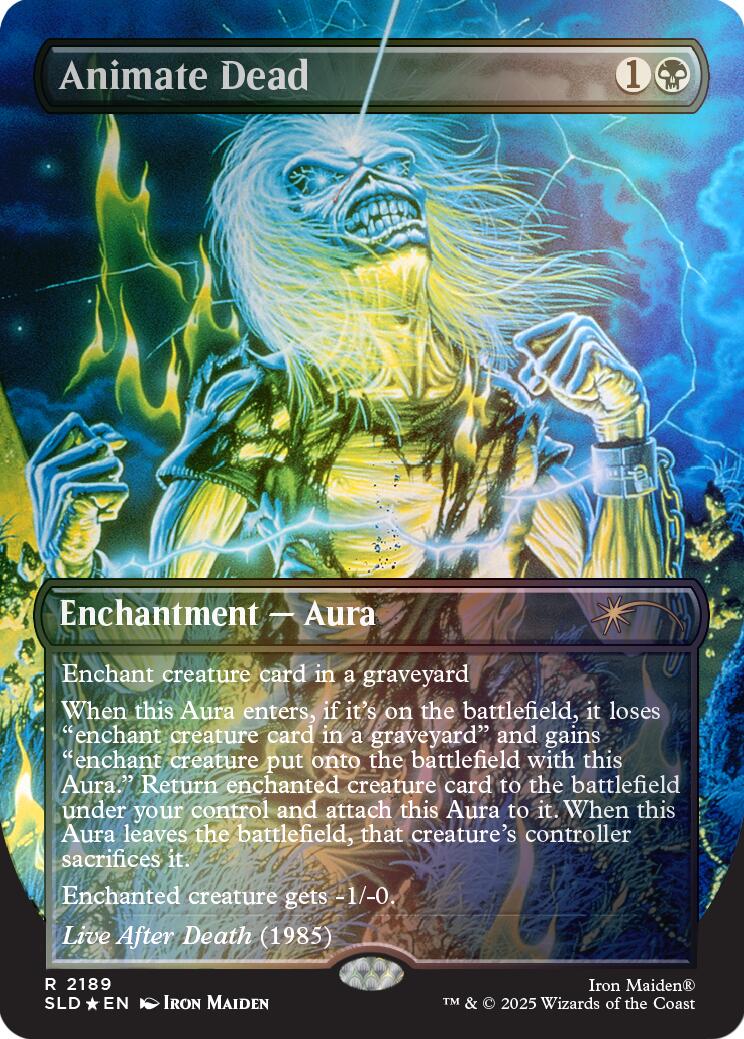 Animate Dead (Rainbow Foil) [Secret Lair Drop Series] | Exor Games Summserside