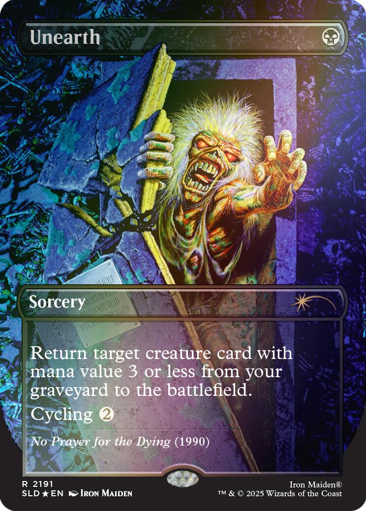 Unearth (Rainbow Foil) [Secret Lair Drop Series] | Exor Games Summserside