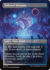 Hallowed Fountain (Borderless) [Lorwyn Eclipsed] | Exor Games Summserside