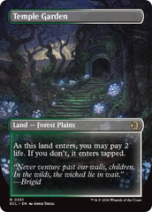 Temple Garden (Borderless) [Lorwyn Eclipsed] | Exor Games Summserside
