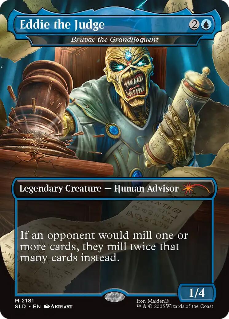 Eddie the Judge - Bruvac the Grandiloquent [Secret Lair Drop Series] | Exor Games Summserside