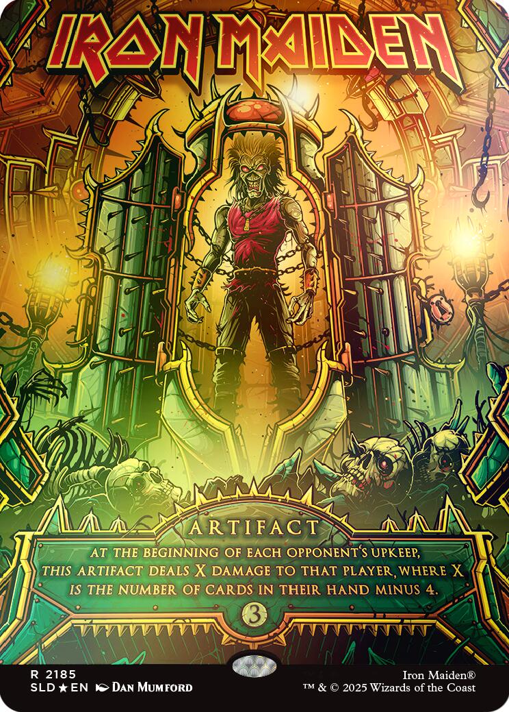 Iron Maiden (Rainbow Foil) [Secret Lair Drop Series] | Exor Games Summserside