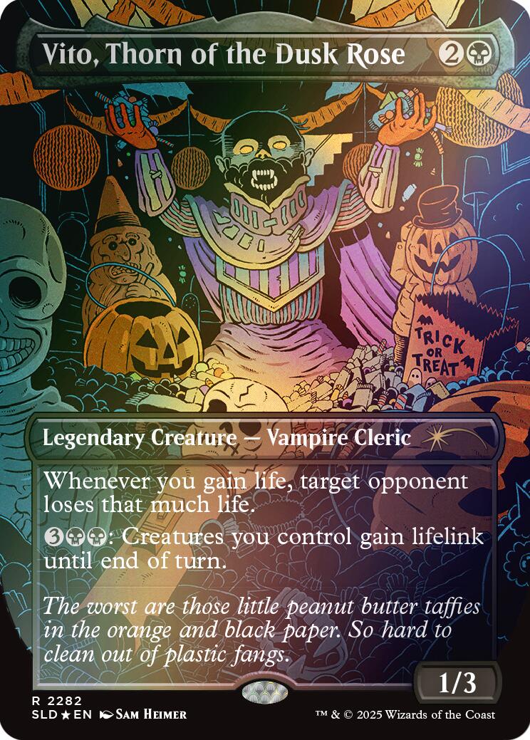 Vito, Thorn of the Dusk Rose (Rainbow Foil) [Secret Lair Drop Series] | Exor Games Summserside