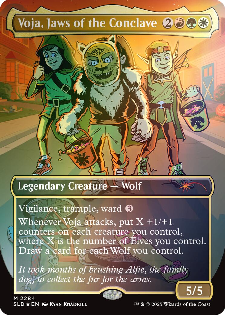 Voja, Jaws of the Conclave (Rainbow Foil) [Secret Lair Drop Series] | Exor Games Summserside
