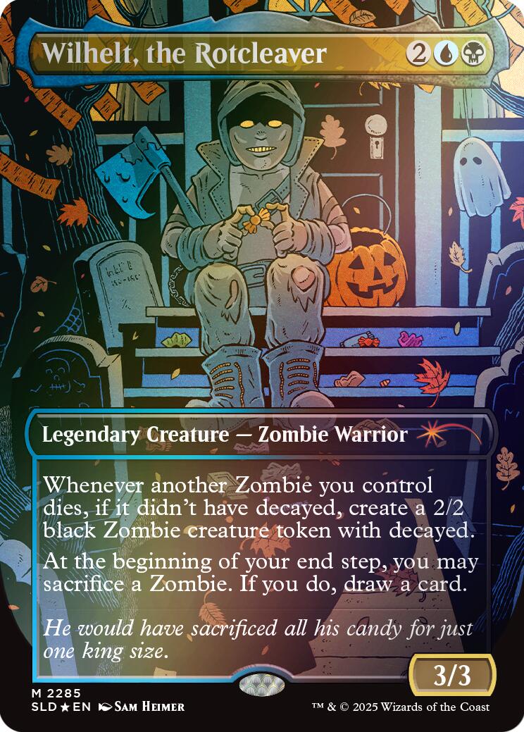 Wilhelt, the Rotcleaver (Rainbow Foil) [Secret Lair Drop Series] | Exor Games Summserside