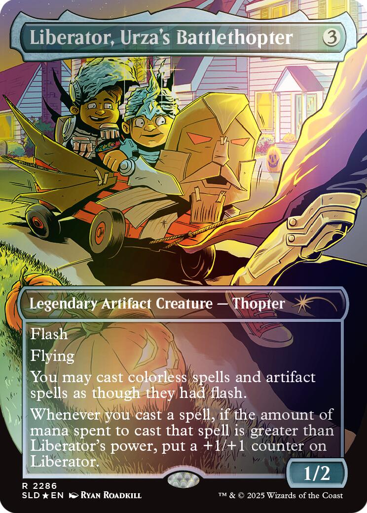 Liberator, Urza's Battlethopter (Rainbow Foil) [Secret Lair Drop Series] | Exor Games Summserside